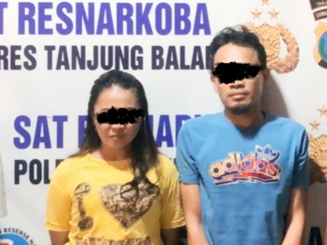 Sejoli Pemilik Pil Ekstaksi Diamankan Kasat Narkoba Tanjung Balai