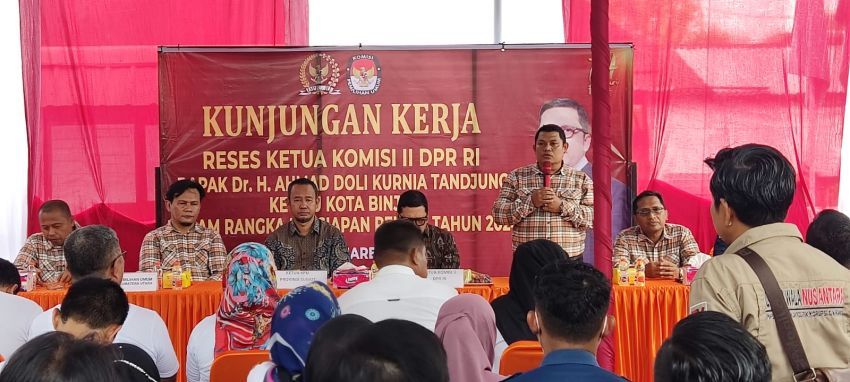 Ketua Komisi II DPR RI Akui KPU Binjai Mantap Hadapi Pemilu 2024
