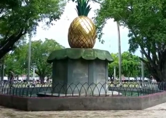 Sejarah Patung Nanas Madu dan Sumber Mata Air di Alun -Alun Kota Pemalang