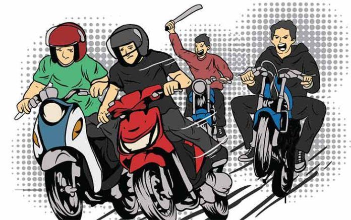 Kembali Berulah, Geng Motor di Binjai Tebas Kepala Warga