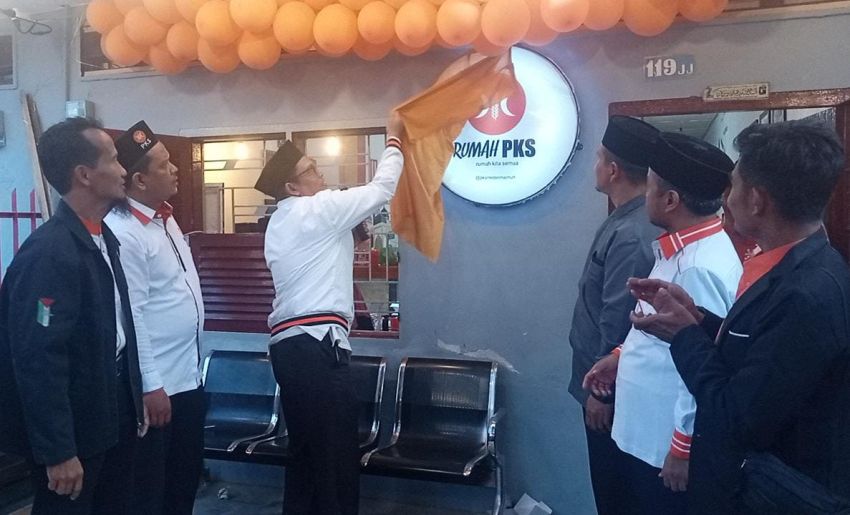 Punggahan Sambut Ramadhan Bersama Masyarakat, DPC PKS Maimun Resmikan Rumah Dakwah