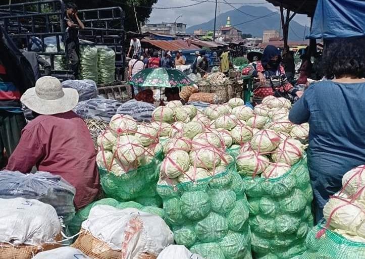 Musim Panas di Karo Belum Pengaruhi Harga Sayur