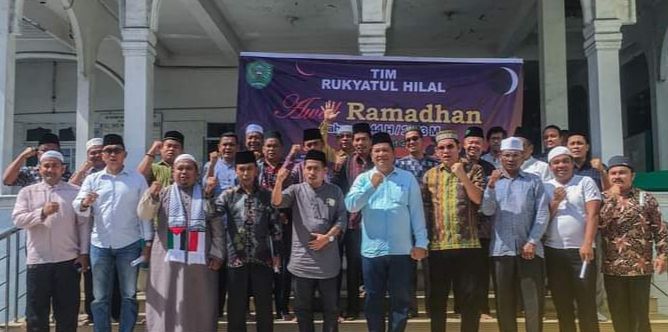 Wali Kota Lepas Tim Hisab Rukyatul Hilal Kota Padang Sidempuan