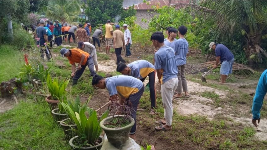 Bupati Asahan Gelar Gotong Royong Masal di Seluruh Kecamatan