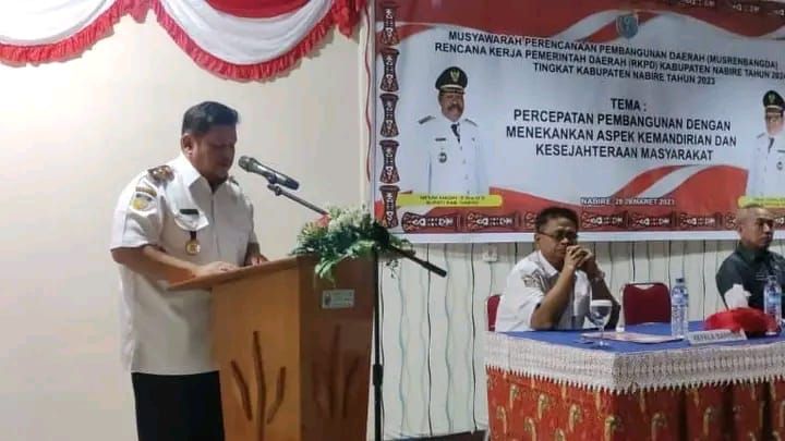 Wakil Bupati Nabire Tutup Musrembang, Berikut Hasilnya