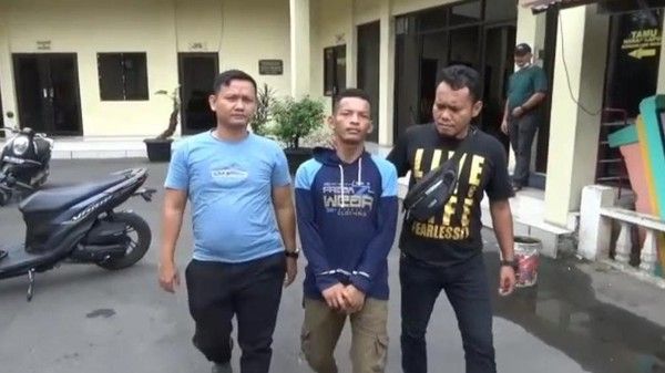 Aksinya Viral, Jukir yang Aniaya Sopir Taksi Online di Medan Akhirnya Ditangkap