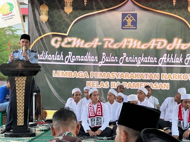 Gema Ramadan Lapas Narkotika Pamekasan Lakukan Rangkaian Kegiatan