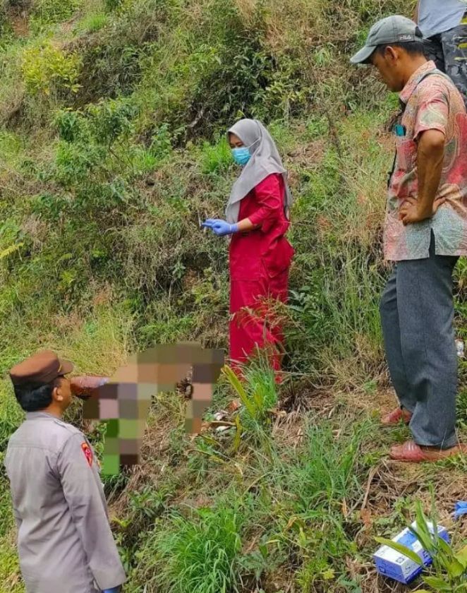 Geger, Sesosok Mayat Tanpa Identitas Ditemukan di Hutan Belik Pemalang