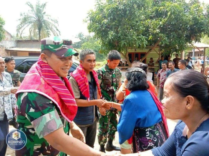 Wabup Karo Hadir Pembukaan Lokasi Ketahanan Pangan Prajurit