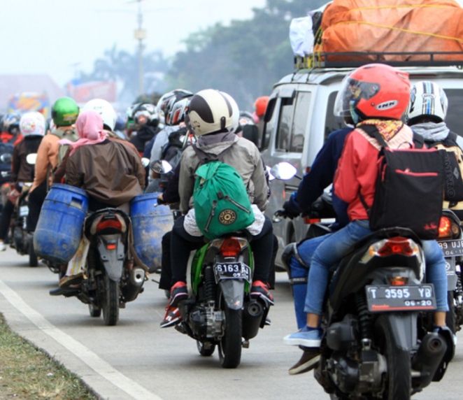 Alasan Pemudik Gunakan Sepeda Motor