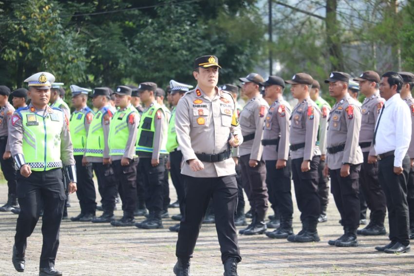 Pimpin Apel Pasukan OPS Ketupat 2023, Kapolres Pakpak Bharat Harapkan Semua Pihak Bersinergi