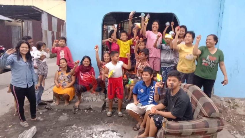 Sambut Hari Paskah, Anak-anak Gang Pelita Rayakan Dengan Cari Telur