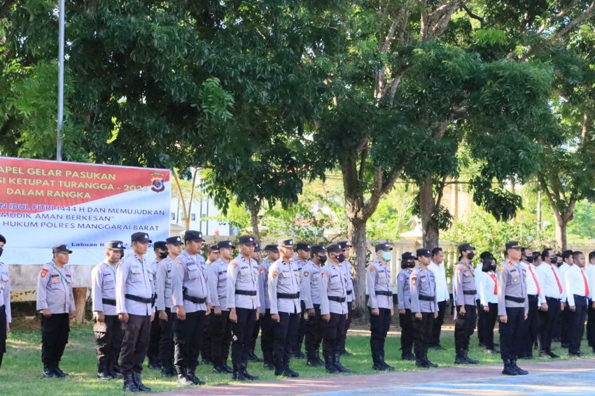 Polres Mabar Gelar Operasi Ketupat Turangga 2023 Amankan Mudik 