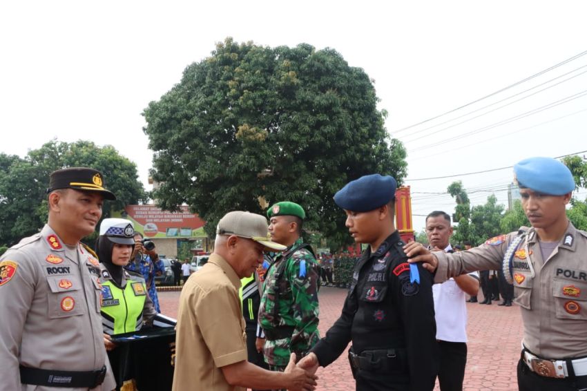 Operasi Ketupat Toba, Polres Asahan Gelar Apel Pasukan dan Siap Lakukan Pengamanan Serta Berikan Pelayanan