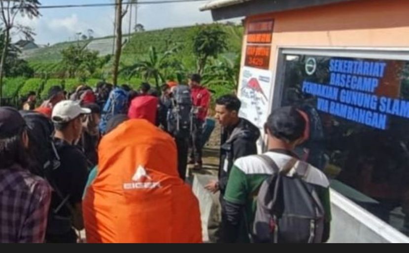 Pendakian Pos Gunung Slamet Jalur Blambangan Purbalingga Dibuka