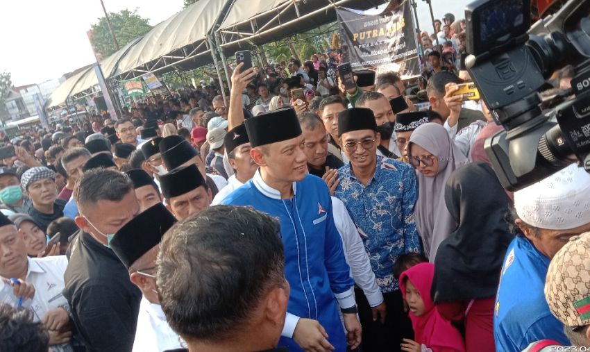 Ketum Partai Demokrat Safari Ramadan Ke Pamekasan