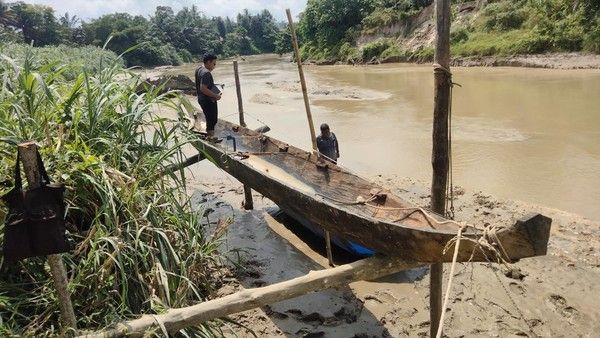 Warga di Asahan Temukan Perahu Kuno di Sungai, Ini Faktanya