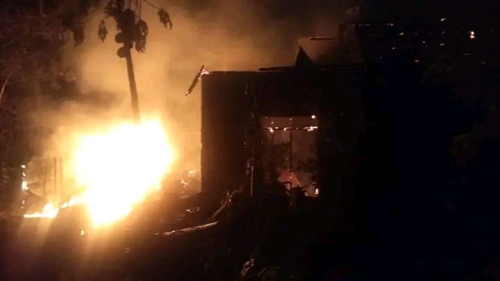 Rumah Seorang Petani di Mendelem Ludes Terbakar