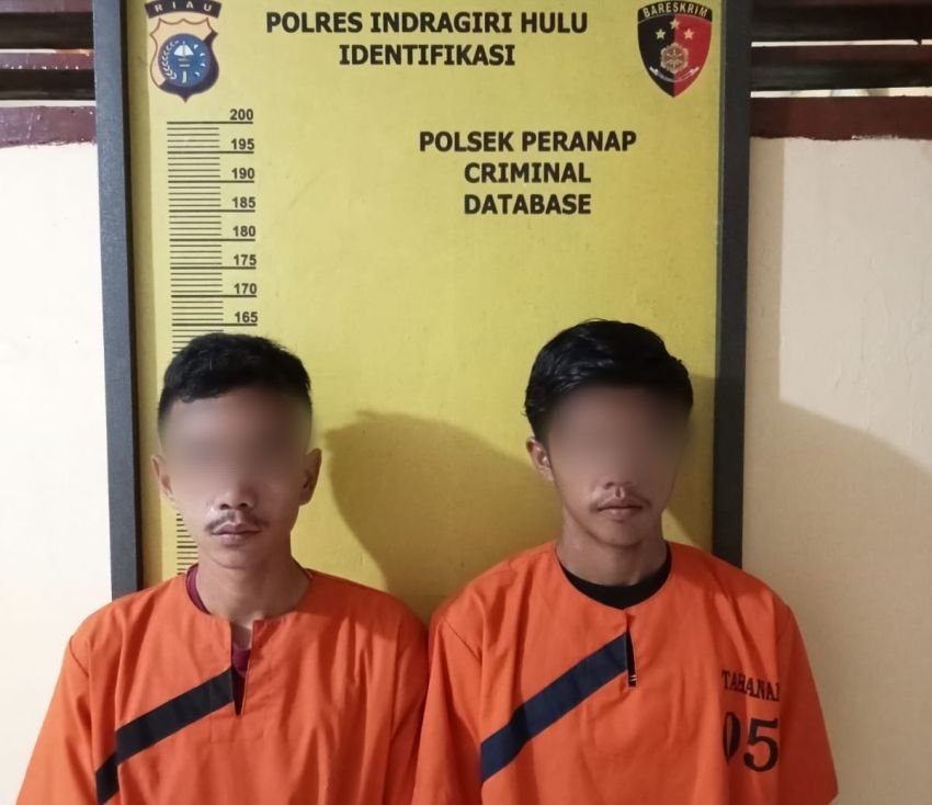 Bobol Kantor Lurah Peranap di Riau, Dua Pemuda Diringkus Polisi