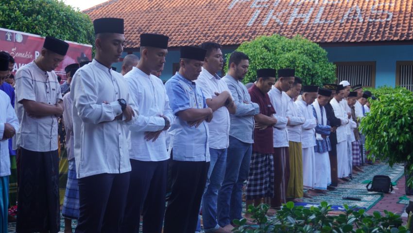 Rutan Kelas IIB Pemalang Gelar Shalat Idul Adha