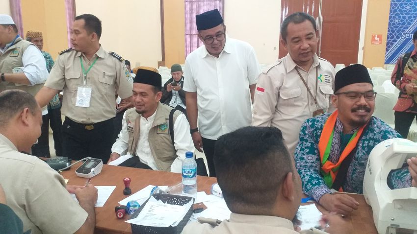 Hari ini, Jama'ah Haji Kloter 10 Berangkat ke Tanah Suci