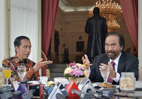 Surya Paloh Temui Jokowi di Istana Negara