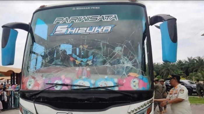 4 Dari 7 Bus Jamaah Haji Asahan Alami Lakalantas