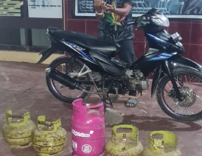 Maling Bobol Rumah Anggota KPU Madina, Motor dan Tabung Gas Raib
