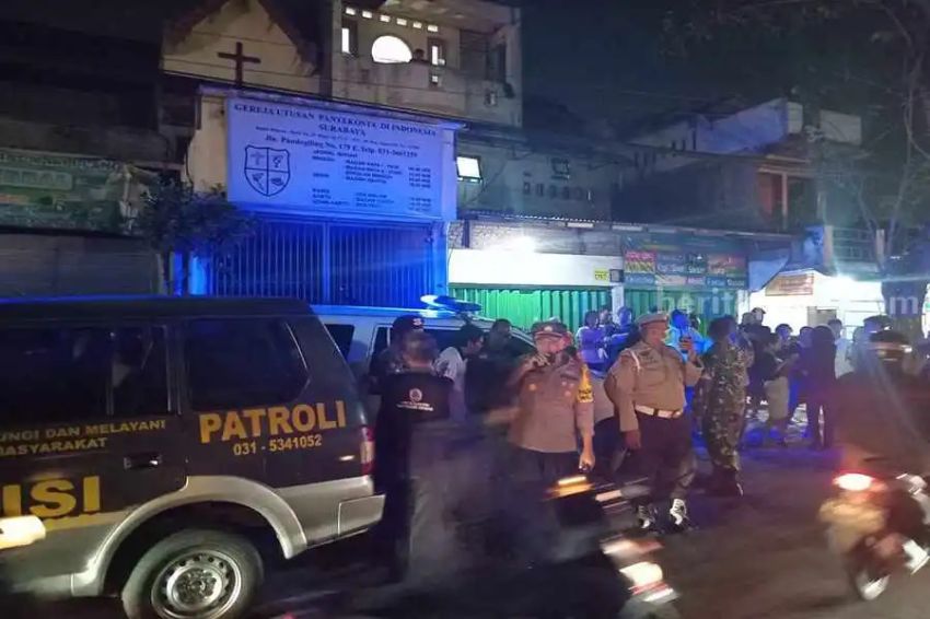Video Penyerangan Gereja Surabaya Viral di WhatsApp, Ternyata Ini Faktanya