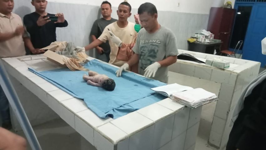 Polisi Buru Ayah Jasad Bayi yang Ditemukan di Madina