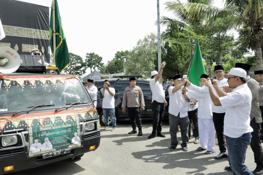 Peringati 1 Muharram, Pemkab Madina Gelar Pawai Kendaraan Diiringi Doa dan Dzikir