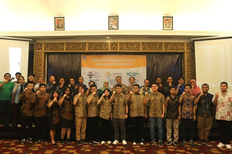 14 Pelajar Indonesia Berlaga di Tiga Olimpiade Internasional