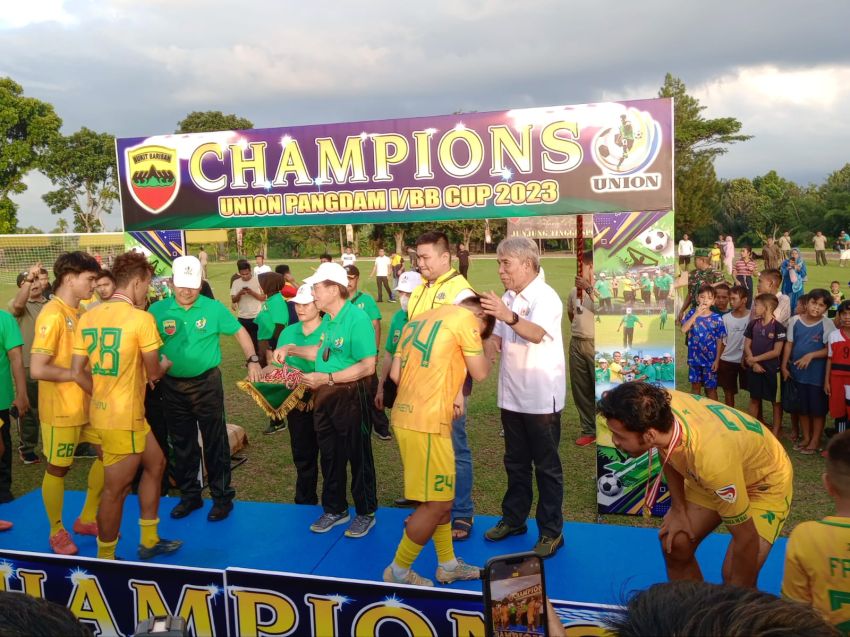Labura Hebat FC Juara Sepak Bola Union Pangdam 1/BB Cup 2023