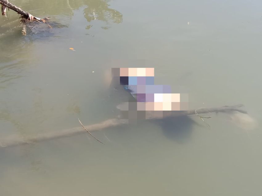 Geger,,! Mayat Wanita Mengapung di Sungai Bingai Binjai