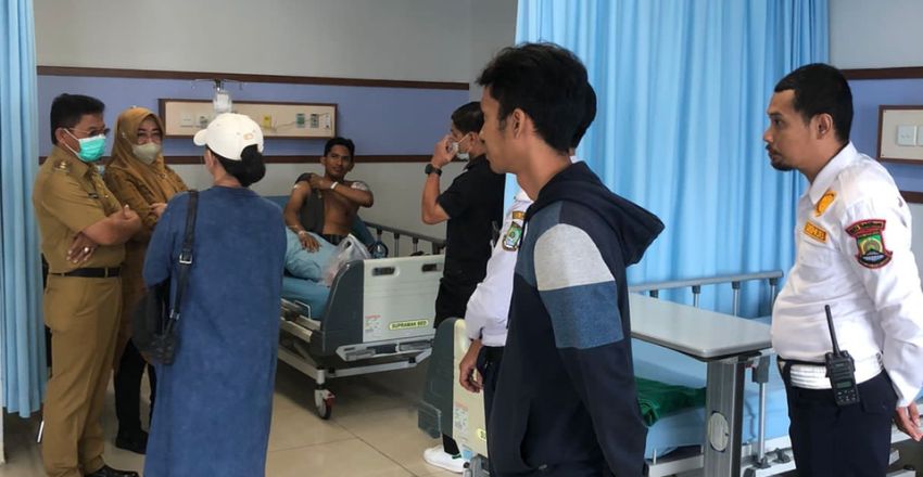 Diseruduk Mobil Pria Mabuk, Tiga Petugas Dishub Kota Tangerang Luka-luka