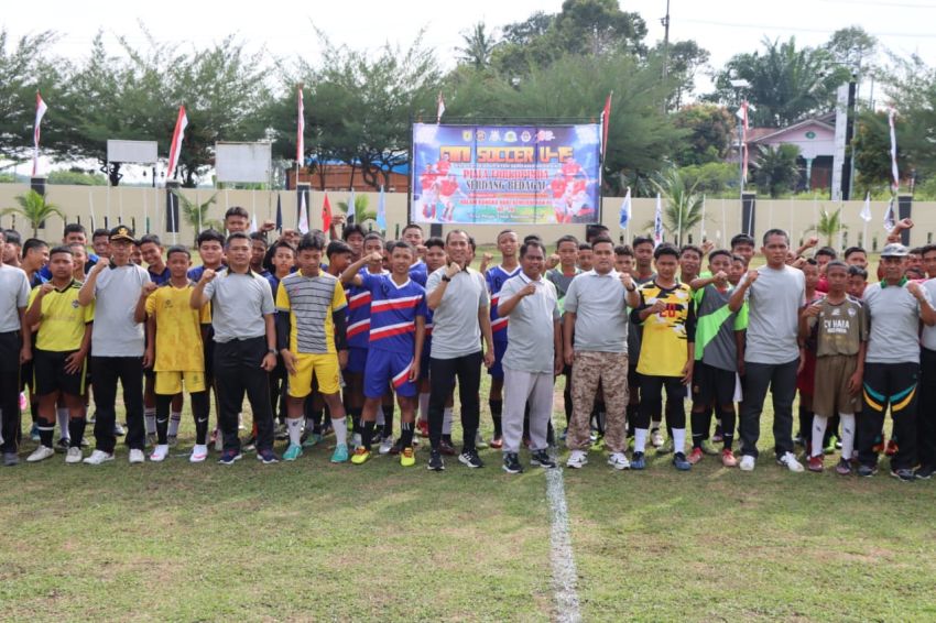 Turnamen Soccer U-15 Berlangsung Seru, Rebutkan Piala Forkopimda Sergai