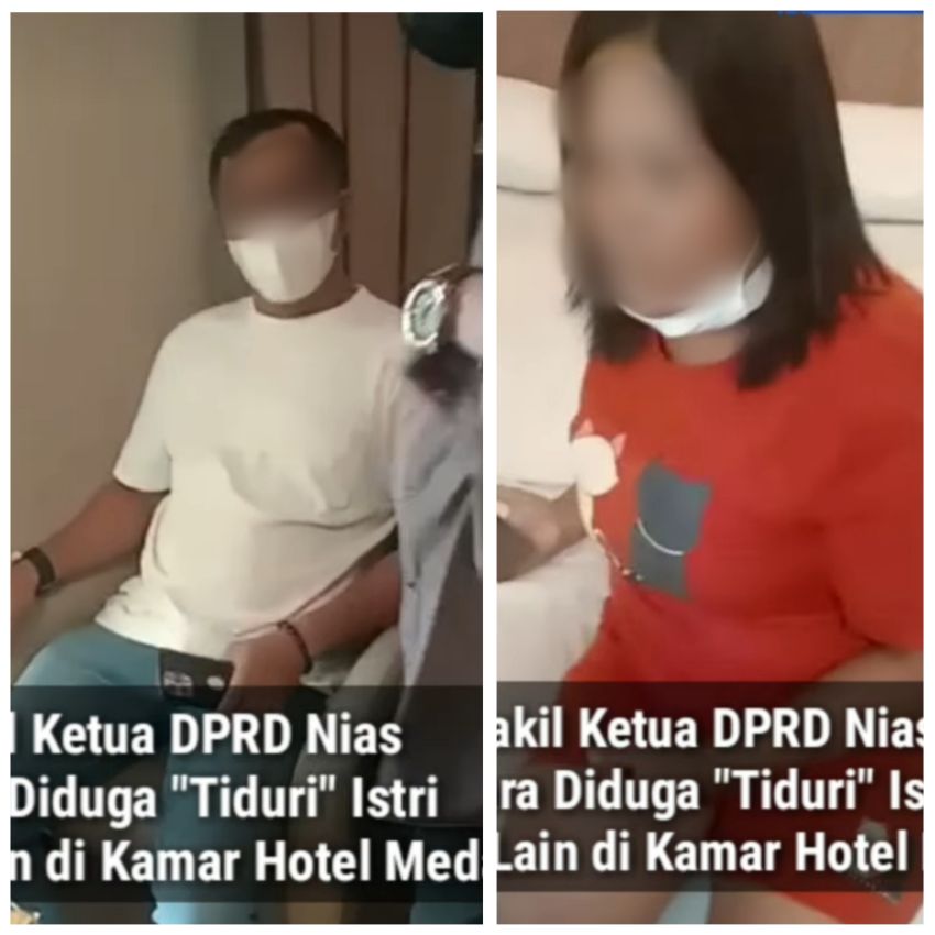 Wakil Ketua DPRD Nias Utara Diduga 'Ngamar' di Medan dengan Istri Orang Lain