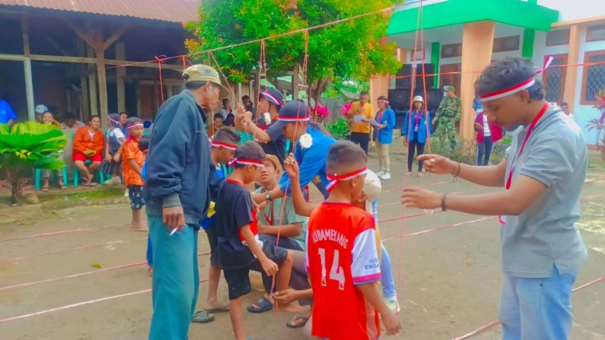 Mahasiswa KKN dan Kelurahan Rana Loba Meriahkan HUT RI