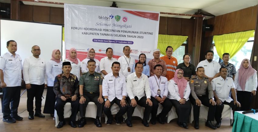 BKKBN Tapsel Gelar Forum Koordinasi Percepatan Penurunan Stunting