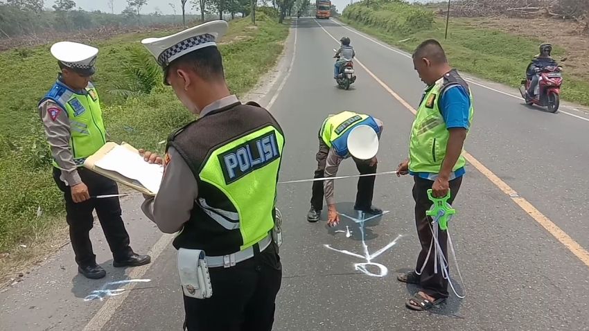 Satlantas Polres Labuhanbatu Tetapkan Sopir Bus Penumpang Sebagai Tersangka Kecelakaan Maut