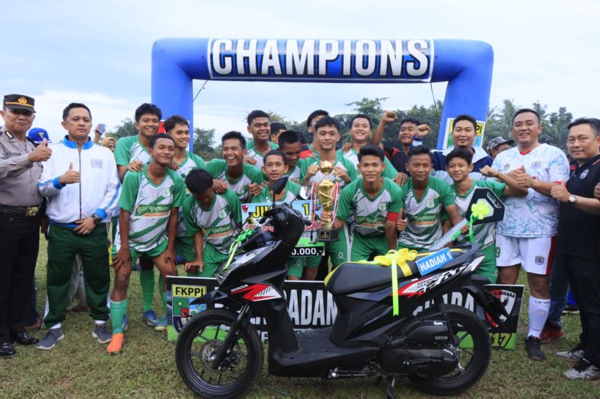 PSMS U-17 Juara Turnamen Sepak Bola Piala Badan Bela Negara FKPPI Binjai
