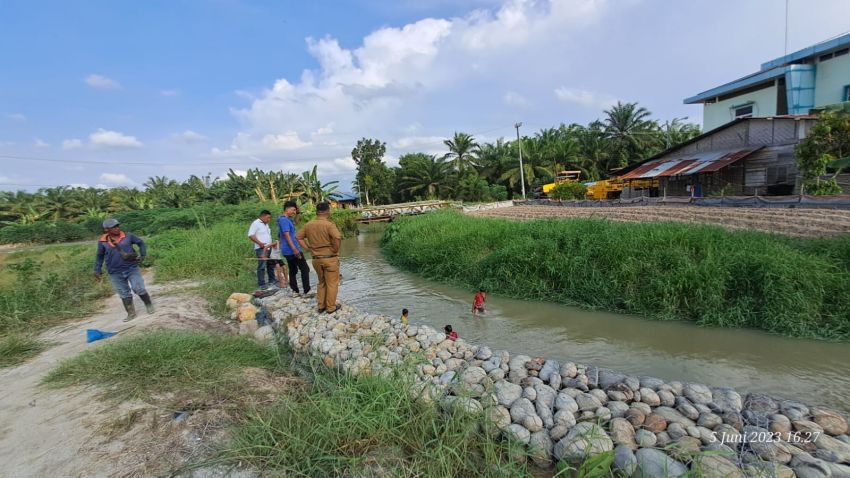 Polres Sergai Masih Dalami Dugaan Pencemaran Sungai Rambung