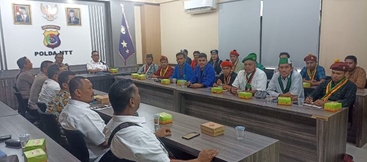 Cipayung Plus Kota Kupang Audiensi dengan Kapolda NTT, Bahas Kematian Sebastianus Bokol