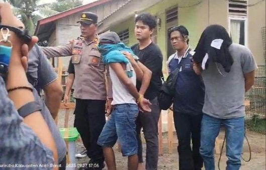 Simpan Seratusan Kilogram Sabu, Dua Nelayan di Aceh Ditangkap Polisi