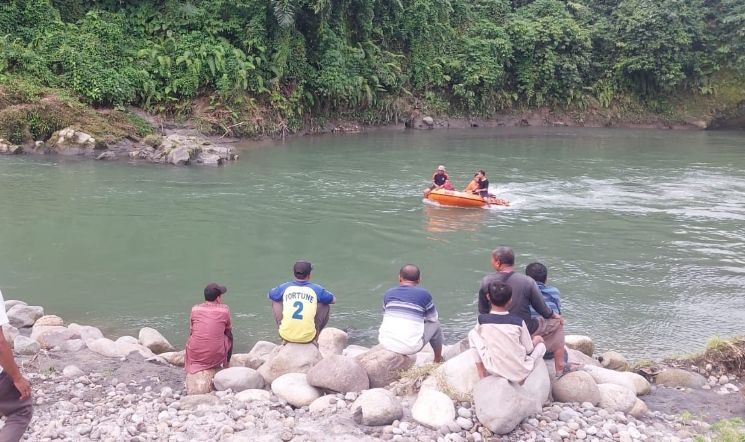Bocah 9 Tahun di Langkat Hanyut Terseret Arus Sungai Bingai, Polres Binjai dan BPBD Lakukan Pencarian