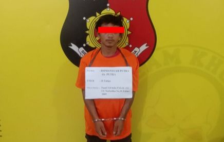 Miliki 0,30 Gram Sabu, Kernet Bangunan di Labura Ditangkap Polisi