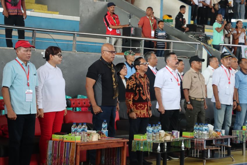 Pj Gubernur Buka Kegiatan Kualifikasi Pra PON Tahap II Cabang Olahraga Tinju