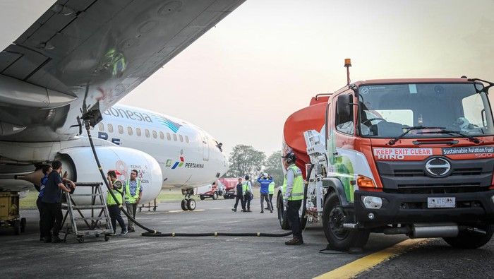 Terobosan Baru Pertamina, Gunakan Minyak Sawit sebagai BBM Pesawat Garuda Indonesia