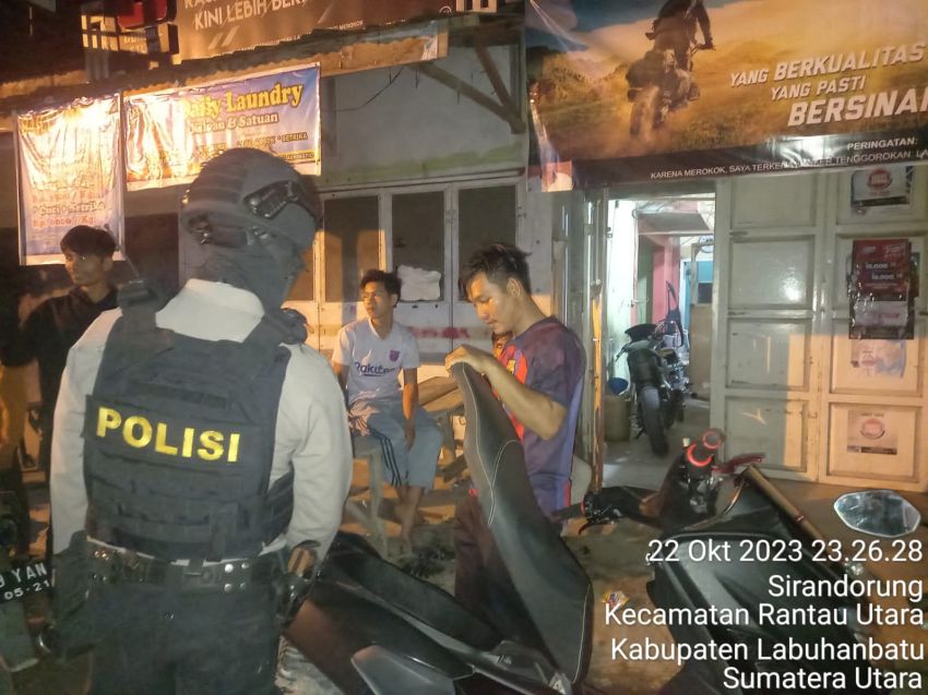 Gelar Patroli Perintis Presisi, Polres Labuhanbatu Antisipasi Kejahatan pada Malam Hari