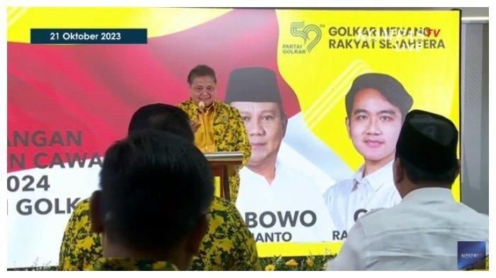 Golkar Usulkan Gibran Rakabuming jadi Cawapres Prabowo